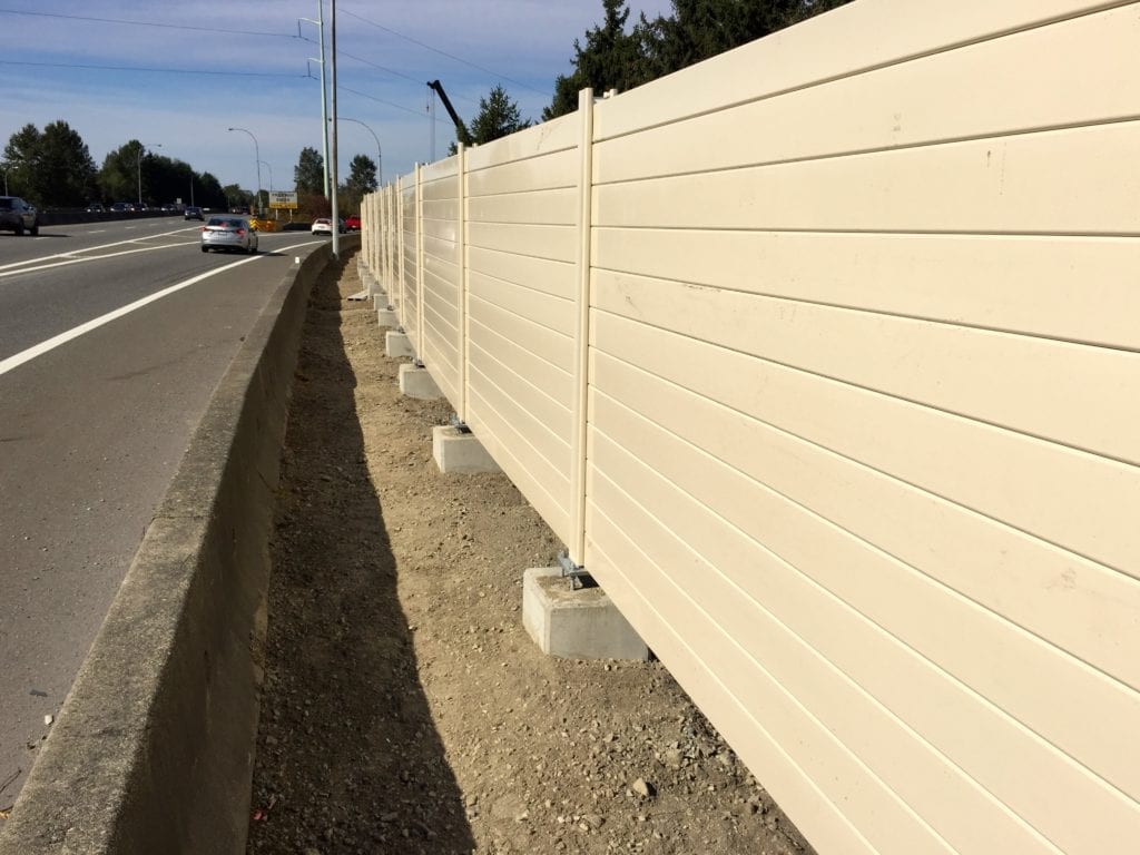 Highway-noise-barrier-wall