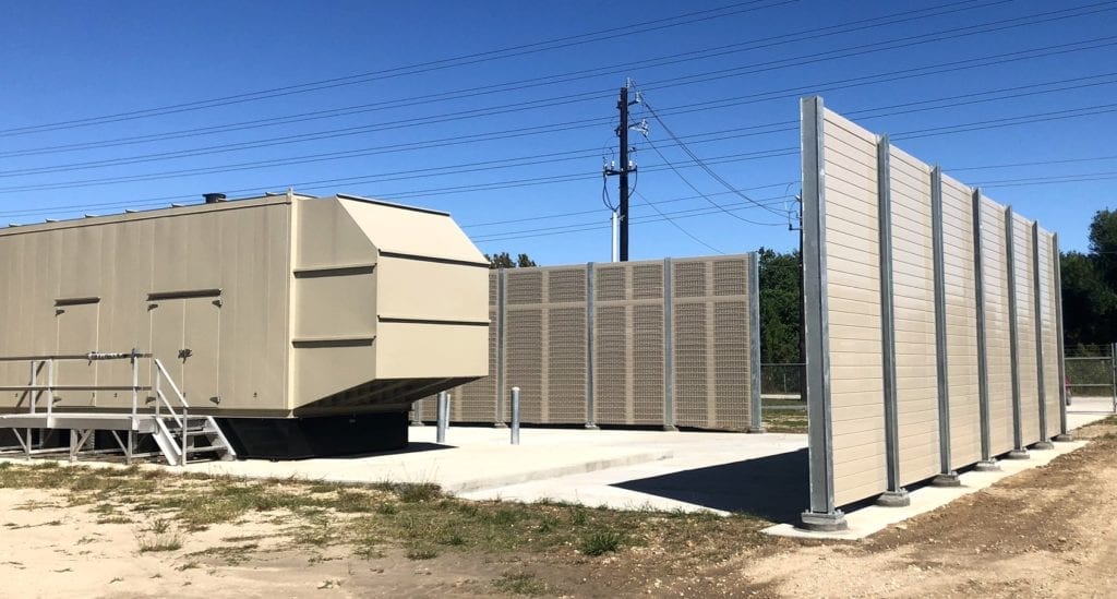 Wide view of 14' pumping station noise barrier walls.jpg