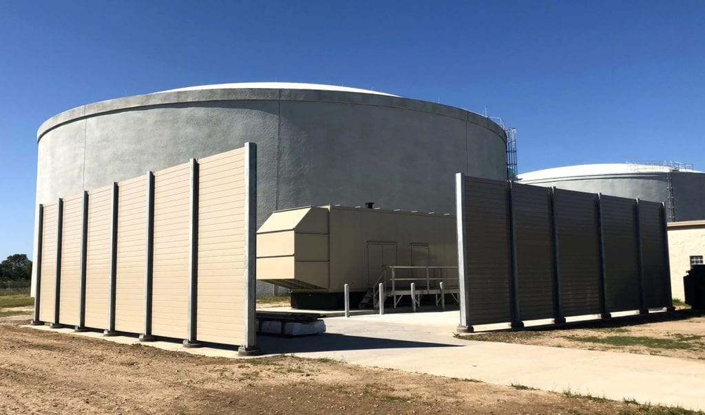 Exterior view of pumping station noise barrier walls.jpg