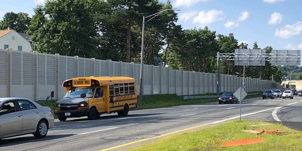 AIL sound barrier walls for the DOT jurisdiction