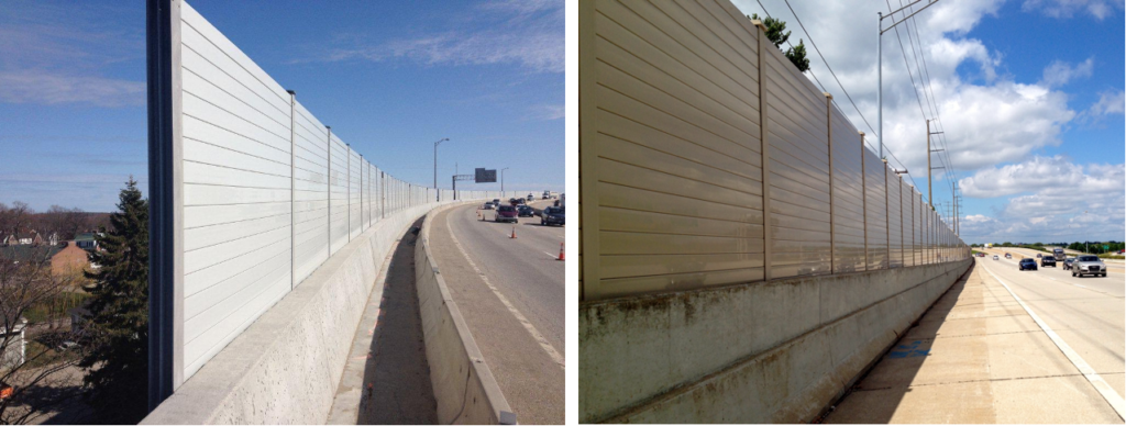AIL sound barrier walls for the DOT jurisdiction