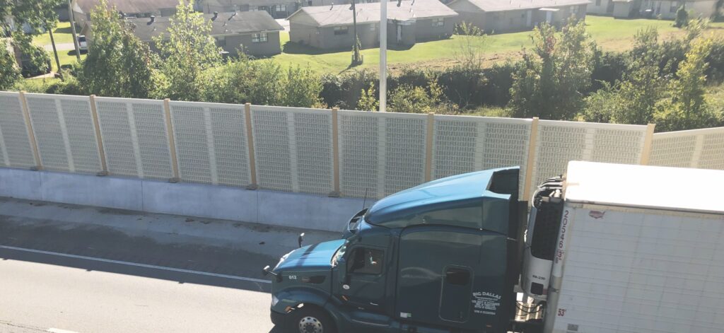 AIL sound barrier walls for the DOT jurisdiction