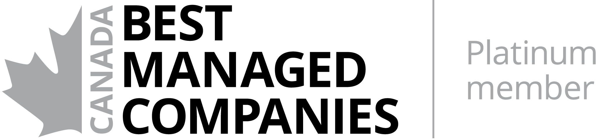 Canada Best Managed Companies Platinum member logo